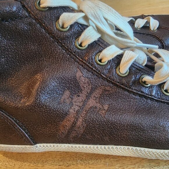 Frye Shoes Mens Size 8.5 Kira High Top Leather Sneakers Casual Lace Up main image 12